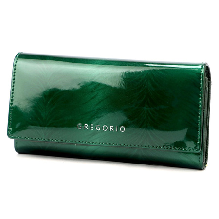 Portfel damski skórzany skóra naturalna Gregorio