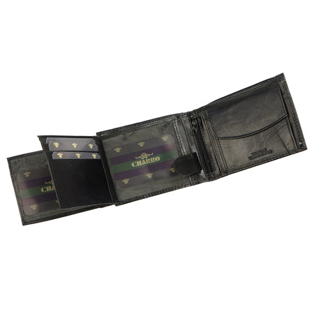 Portfel męski skórzany skóra naturalna Charro 