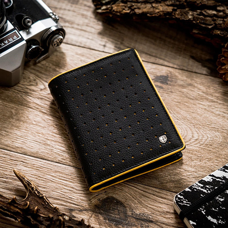 Portfel męski skórzany skóra naturalna  Peterson