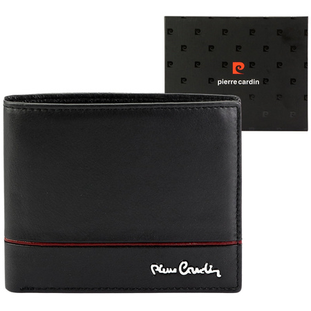 Portfel męski skórzany skóra naturalna Pierre Cardin