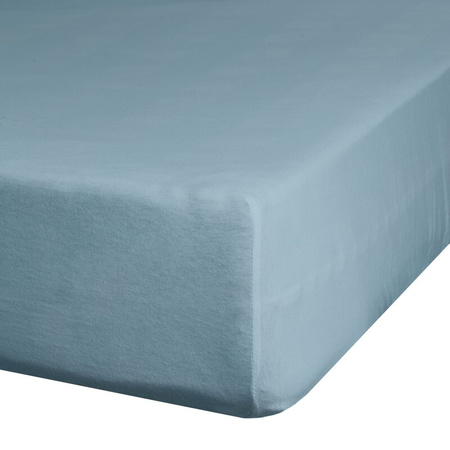 PRZEŚCIERADŁO Z GUMKĄ JERSEY D91 140 X 200 X 30 CM NIEBIESKI