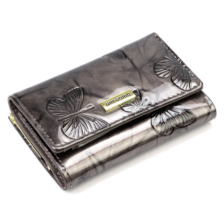 Portfel damski skórzany skóra naturalna Gregorio 