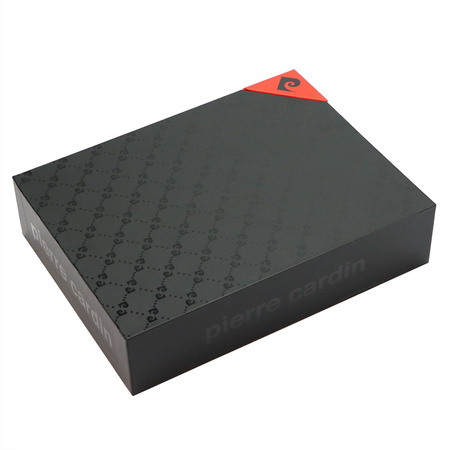 Zestaw na prezent dla mężczyzny portfel i pasek męski skórzany Pierre Cardin