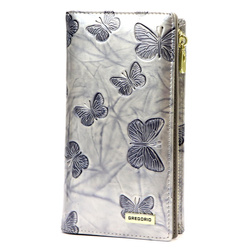 Portfel damski skórzany skóra naturalna Gregorio