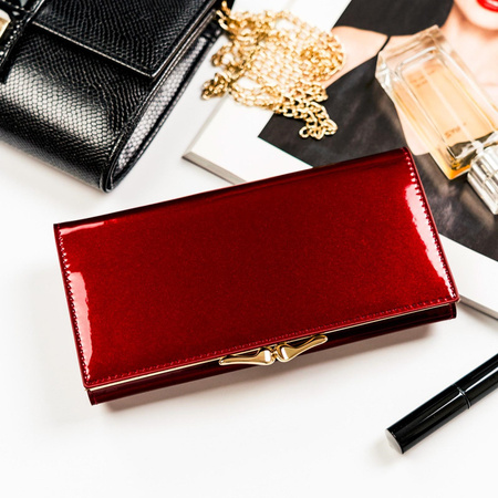 Portfel damski skórzany skóra naturalna  Peterson 