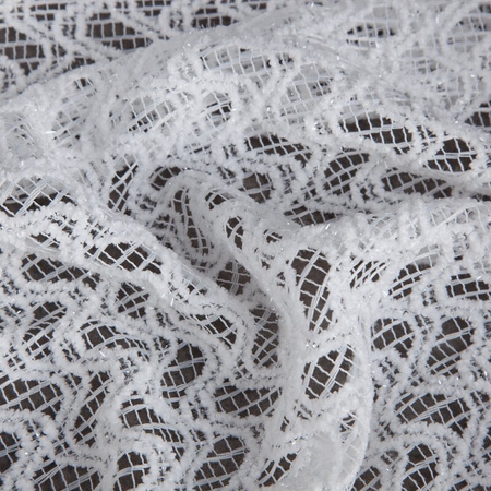 FIRANA GOTOWA LILY 140 X 250 CM BIAŁY