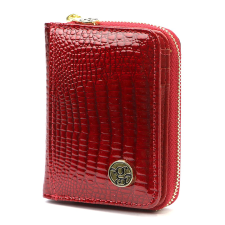 Portfel damski skórzany skóra naturalna Gregorio