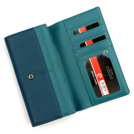 Portfel damski skóra ekologiczna Pierre Cardin