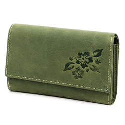 Portfel damski skórzany skóra naturalna Gregorio