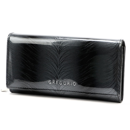 Portfel damski skórzany skóra naturalna Gregorio