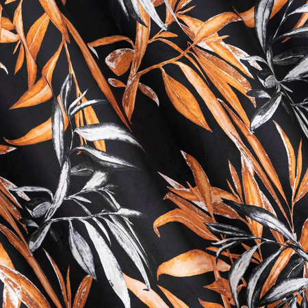 Skórzany pasek BOMBATO czarny 105-120-cm