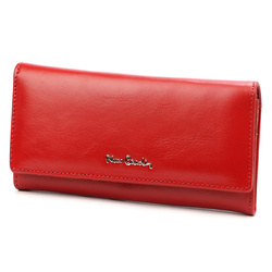Portfel damski skórzany skóra naturalna Pierre Cardin