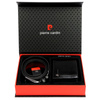 Zestaw na prezent dla mężczyzny portfel i pasek męski skórzany Pierre Cardin