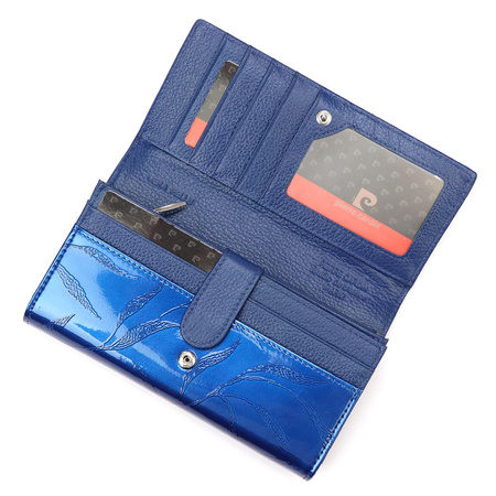 Portfel damski skórzany skóra naturalna Pierre Cardin 