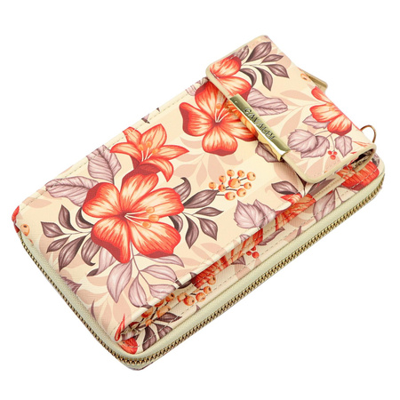 Portfel damski skórzany skóra ekologiczna Cavaldi 