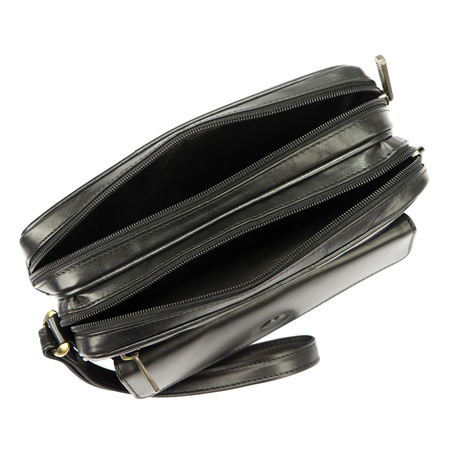 Saszetka męska skórzana skóra naturalna  EL FORREST 