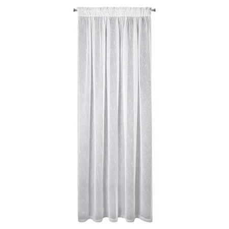 FIRANA GOTOWA IDA NA TAŚMIE 140 X 250 CM BIAŁY