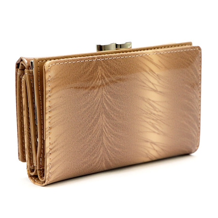 Portfel damski skóra naturalna skórzany Gregorio 