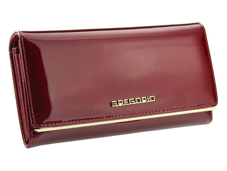 Portfel damski skórzany skóra naturalna Gregorio 