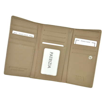 Portfel damski skórzany skóra naturalna Patrizia