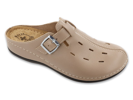 Dr Orto MED - Obuwie damskie klapki damskie skórzane