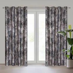 ZASŁONA GOTOWA ESTER 140 X 250 CM BRĄZOWY