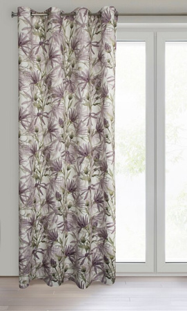 ZASŁONA GOTOWA TESSA 140 X 250 CM FIOLETOWY