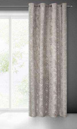 ZASŁONA GOTOWA LIVIA 140 X 250 CM BEŻOWY