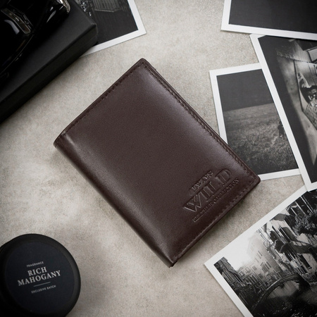 Portfel męski skórzany skóra naturalna Wild 