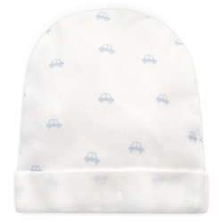 CZAPKA NIEM LOVELY DAY BABY BLUE ECRU AUTKA 56