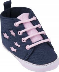 YO! Buciki botki niemowlęce jesienne 6-12 granat