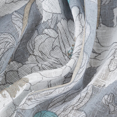 ZASŁONA GOTOWA FABIA 140 X 250 CM POPIELATY