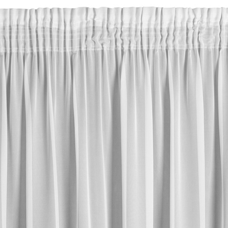 FIRANA GOTOWA TINA NA TAŚMIE 140 X 270 CM BIAŁY