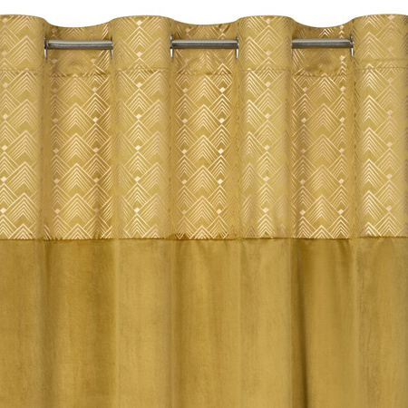 ZASŁONA GOTOWA ELEN 140 X 250 CM MIODOWY