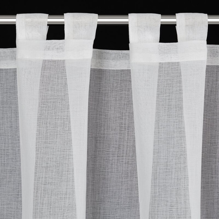 FIRANA GOTOWA KATRIN NA SZELKACH 150 X 40 CM BIAŁY