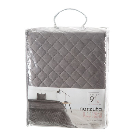 NARZUTA D91 LUIZ 3 170 X 210 CM SREBRNY