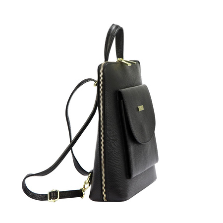 Plecak damski skórzany skóra naturalna MiaMore