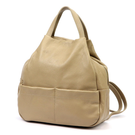 Plecak damski skórzany skóra naturalna Luka