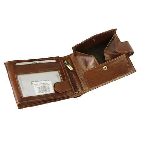 Portfel męski skórzany skóra naturalna Rovicky 