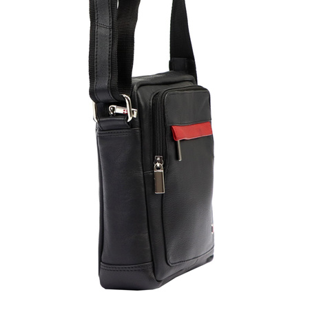 Torba listonoszka saszetka na ramię męska skórzana skóra naturalna  Albatross 