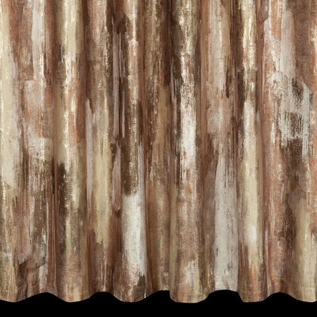 ZASŁONA GOTOWA ELLA NA TAŚMIE 140 X 270 CM CEGLASTY