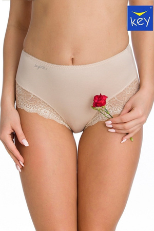 Figi majtki damskie 2-pack beżowe