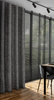 ZASŁONA GOTOWA TIFFANY 135 X 250 CM CZARNY