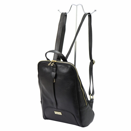 Plecak damski skórzany skóra naturalna MiaMore