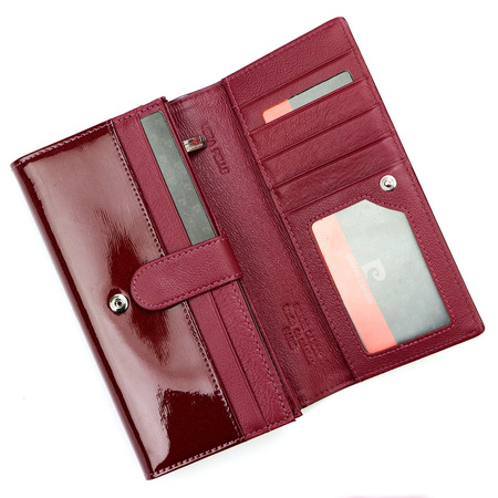 Portfel damski skórzany skóra naturalna Pierre Cardin 