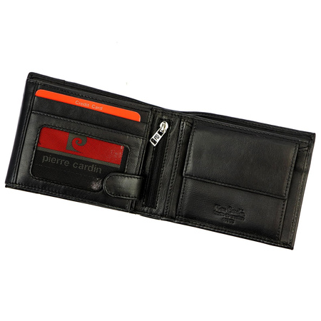 Portfel męski skórzany skóra naturalna Pierre Cardin 