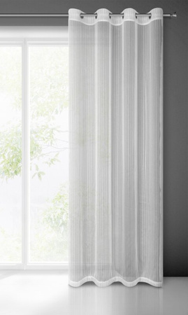FIRANA GOTOWA NOELIA 140 X 250 CM BIAŁY