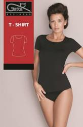 Koszulka damska z krótkim rękawem biała T-Shirt 42608