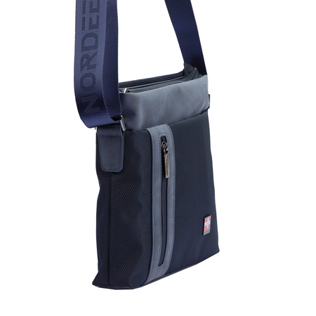 Torba saszetka na ramię męska materiałowa Nordee 