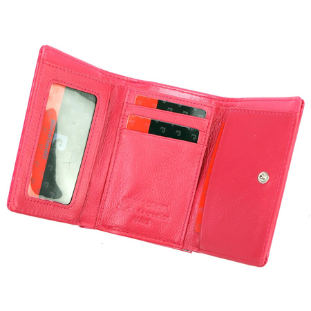 Portfel damski skóra naturalna + skóra ekologiczna Pierre Cardin